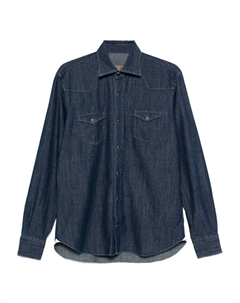 Джинсовая рубашка, синий Barba