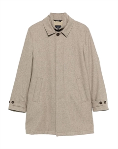Пальто из вирджинской шерсти, нейтральный Fay