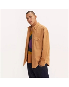 Мужская тканая рубашка Skateboarding с длинным рукавом, цвет Brown Sugar Levi's®