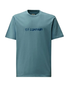 Футболка с логотипом, синий C.p. company