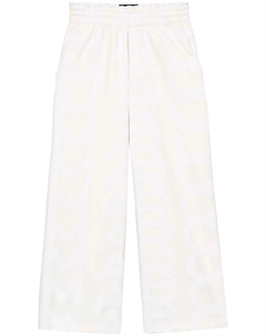 Спортивные брюки оверсайз с монограммой, белый Marc jacobs