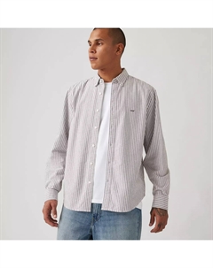 Аутентичная рубашка на пуговицах, цвет Waylon Stripe Delicioso - Brown Levi's®