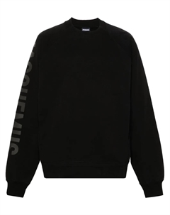Толстовка Le Sweatshirt Typo, черный Jacquemus