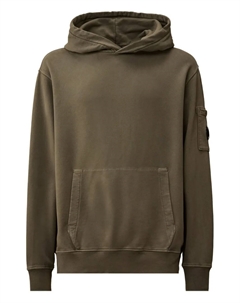 Толстовка с капюшоном и линзами, коричневый C.p. company