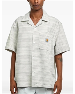 Рубашка с полосатым карманом, белый Carhartt wip