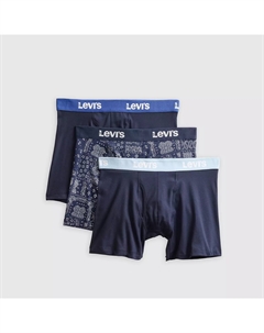 Трусы-боксеры (3 шт. в упаковке), цвет Blue Combo Levi's®