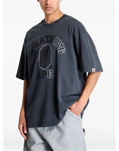 Футболка с графичным принтом, серый A bathing ape®