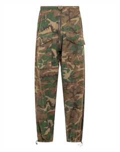Брюки с камуфляжным принтом, коричневый Givenchy