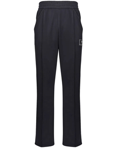 Спортивные брюки прямого кроя с нашивкой-логотипом, черный Giuseppe zanotti