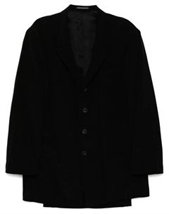 Однобортный пиджак, черный Yohji yamamoto