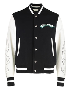 Бомбер с принтом, черный Givenchy