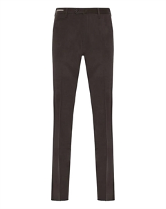 Брюки без застежки, коричневый Corneliani