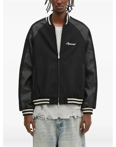 Вышитая куртка-бомбер, черный Represent
