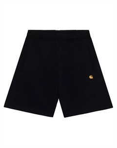 Шорты с эластичным поясом и вышитым логотипом, черный Carhartt wip