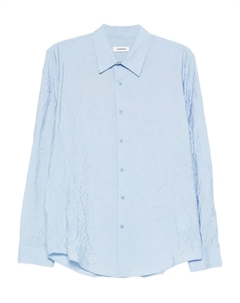 Рубашка с длинными рукавами, синий Sandro