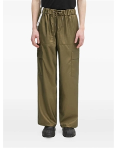 Брюки карго с кулиской, зеленый Rains