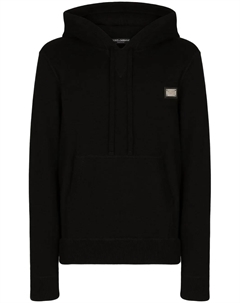 Худи с логотипом, черный Dolce&gabbana