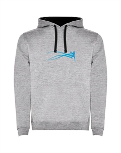 Худи Stella Padel Bicolor, серый Kruskis