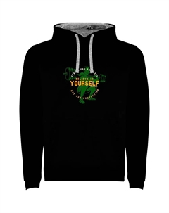 Худи Believe Bicolor, черный Kruskis