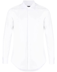 Рубашка с потайной застежкой, белый Dsquared2