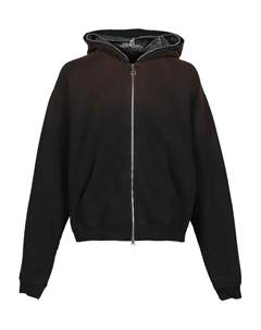 Худи на молнии, черный Chito