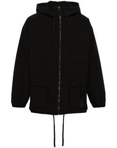 Куртка из рипстопа с капюшоном, черный Hugo