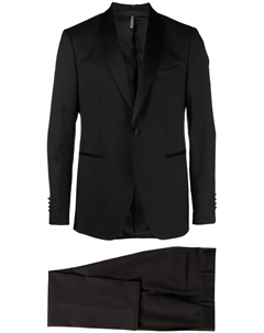 Однобортный пиджак с лацканами-шалькой, черный Chateau lafleur-gazin