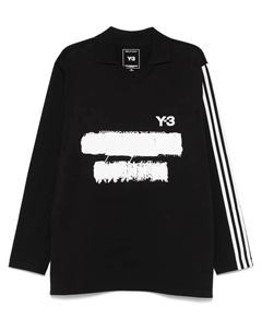 Рубашка поло с логотипом, черный Y-3