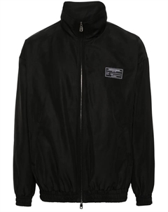 Бомбер с логотипом, черный Dolce&gabbana