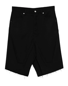 Шорты с бахромой, черный Rick owens