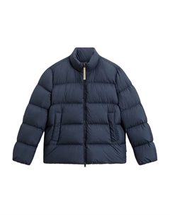 Стеганая куртка с высоким воротом, синий Woolrich