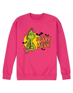 Мужская толстовка из флиса "Доктор Сьюз — Гринч, страшный и злой", пурпурный Licensed character