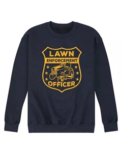 Мужская флисовая кофта с графическим значком сотрудника по охране газонов, синий Licensed character