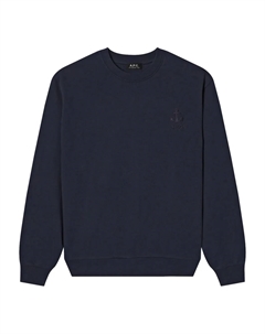 Толстовка с вышивкой, синий A.p.c.