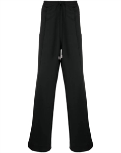 Широкие брюки с кулиской, черный Jw anderson