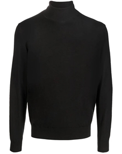 Шерстяной джемпер с высоким воротником, черный Dsquared2