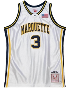 Спортивный топ Marquette 2002 Dwyane Wade, белый Mitchell and ness