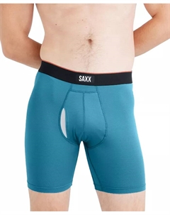 Мужские однотонные сетчатые боксеры Multi-Sport, синий Saxx