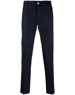 Брюки скинни из смесовой вирджинской шерсти, синий Jacob cohen