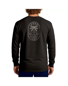 Мужская футболка с длинным рукавом Paradise, черный Reef