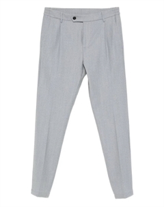 Брюки со складками, синий Eleventy