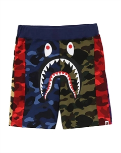 Спортивные шорты Crazy Camo с принтом, синий A bathing ape®