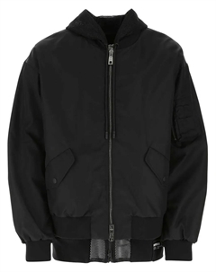 Бомбер с сетчатыми вставками, черный Dolce&gabbana