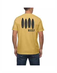 Мужская футболка Pettibon с принтом, цвет mustard Reef