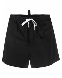 Плавки-шорты с принтом Icon, черный Dsquared2