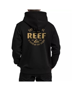 Мужской пуловер с капюшоном из флиса Velocet, черный Reef