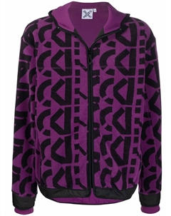 Худи на молнии с логотипом, фиолетовый Kenzo