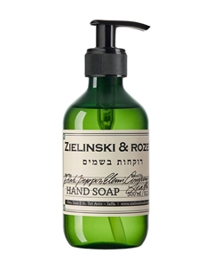 Жидкое мыло для рук с ароматом розового перца, элеми, корицы и кожи Pink Pepper, Elemi, Cinnamon, Leather Hand Soap Zielinski&rozen