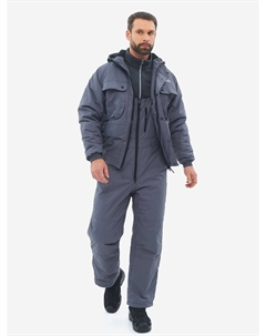 Костюм мужской демисезонный Таймень ветровлагозащитный, ткань Breathable, Серый Huntsman