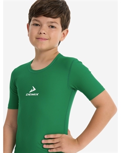 Футболка компрессионная для мальчиков, Зеленый Demix